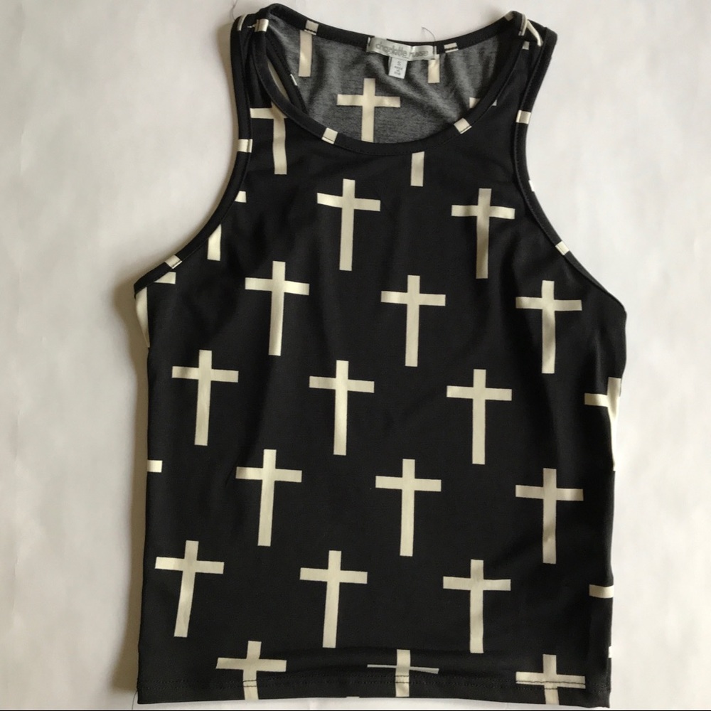 Charlotte Russe racer-back tank